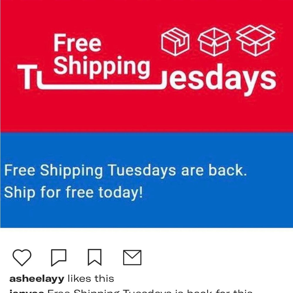 Free shipping Tuesday’s through Canada post comment if interested